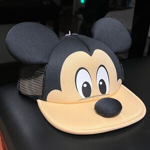 Disney Mickey Mouse Black and Tan Kids Cap